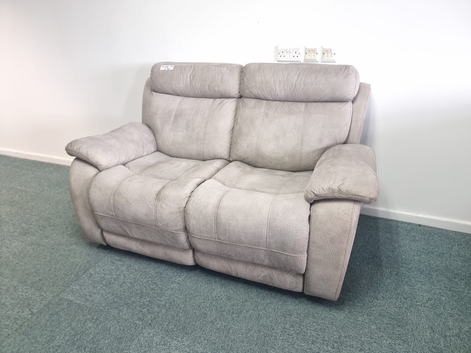 Harveys grey recliner sofa sale